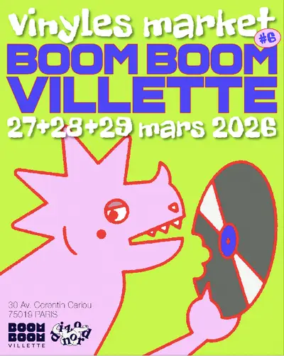 Vinyles Market à Boom Boom Villette - EDM event at Boom Boom Villette in Paris