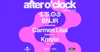 AFTER O'CLOCK: CARMEN LISA - Kmyle - BNJR at Glazart