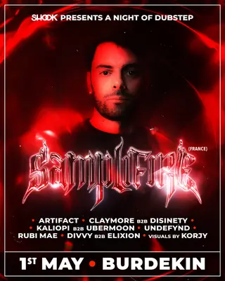 A NIGHT OF DUBSTEP feat. SAMPLIFIRE (France) at Burdekin Hotel