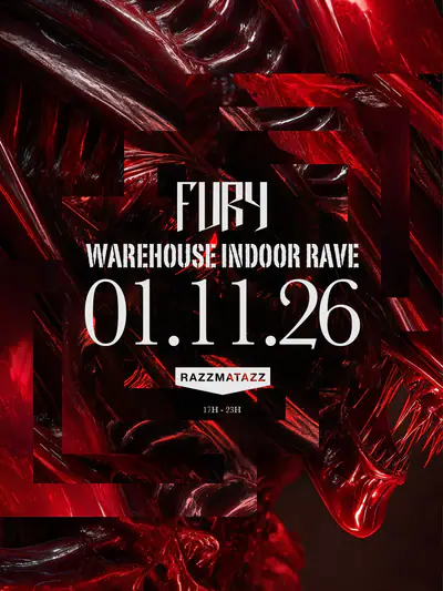 Fury Festival pres. Halloween Warehouse Indoor Rave - EDM event at Razzmatazz in Barcelona
