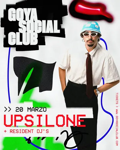 Upsilone at Goya - EDM event at Goya Social Club in Miami
