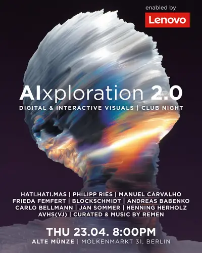 AIxploration 2.0 AIxploration 2.0 - EDM event at Alte Münze in Berlin