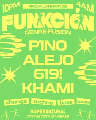 FUNKCIÓN at Supernatural Haus