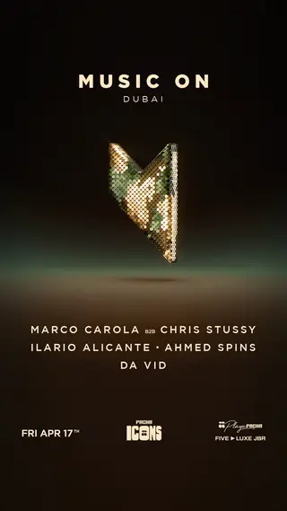 Marco Carola presents Music On at Pacha ICONS at Playa Pacha