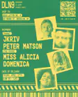 JKriv, Peter Matson, Miss Alicia, Domenica - Dead Letter No.9 New York 2026 - Events EDM news from EDMDanceDirectory.com