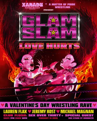 Glam Slam Love Hurts: Lauren Flax, Michael Magnan, Jeremy Kost at Xanadu