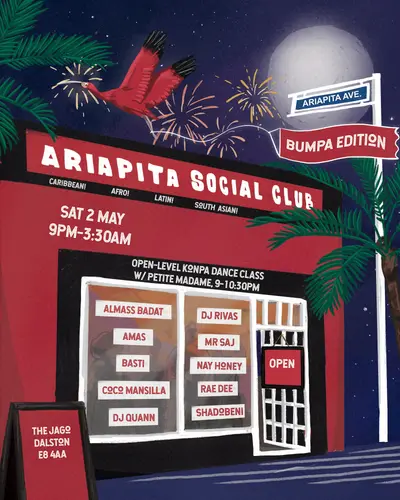 Ariapita Social Club: Bumpa Edition - EDM event at The Jago in London