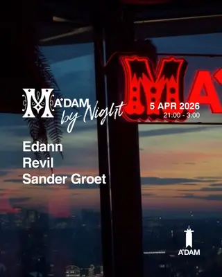 Madam by Night invites: Sander Groet, Edann, Revil at Madam Madam by Night invites: Sander Groet, Edann, Revil at Madam