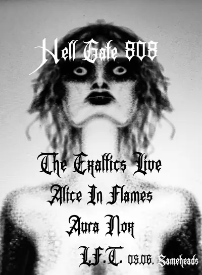 Hell Gate 808 with The Exaltics (Live), Aura Nox, Alice in Flames & L.F.T - EDM event at Sameheads in Berlin