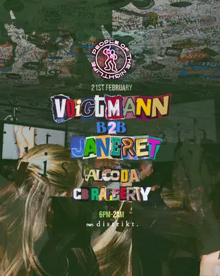POTNL PRESENTS: Voigtmann & Janeret at Distrikt POTNL PRESENTS: Voigtmann & Janeret at Distrikt