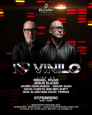 I LOVE VINILO at New Destino Electronic Club