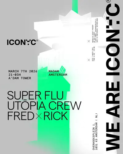 Madam by Night invites: WE ARE ICONYC Madam by Night invites: WE ARE ICONYC - EDM event at Madam in Amsterdam
