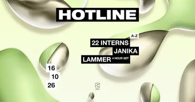 HOTLINE presents LAMMER (4 Hour Set) / 22 Interns / Janika - EDM event at Complex Maastricht in Maastricht