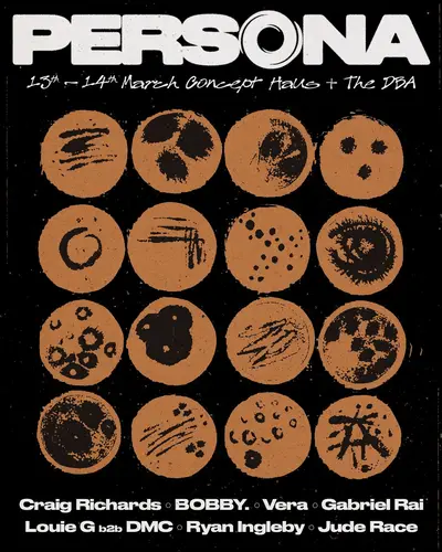 Persona - Craig Richards, BOBBY & Vera  - EDM event at Concept Haus in Paris