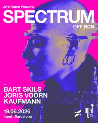 Joris Voorn pres SPECTRUM OFF BCN 2026 at INPUT High Fidelity Dance Club Joris Voorn pres SPECTRUM OFF BCN 2026 at INPUT High Fidelity Dance Club