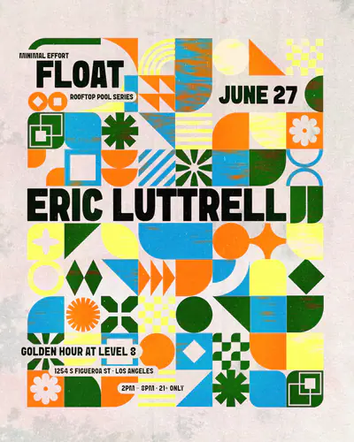 FLOAT feat. Eric Luttrell - EDM event at Jungle Hollywood in Los Angeles