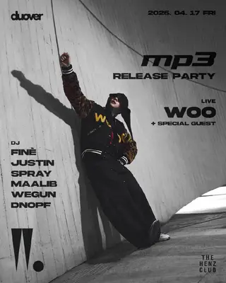 WOO, EP [mp3] Release Party at The Henz Club