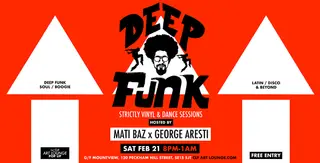 Deep Funk with Mati Baz and George Aresti at CLF Art Lounge
