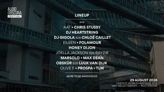 Audio Obscura Festival at Van Nelle Fabriek