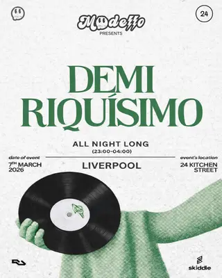Modello presents: Demi Riquisimo All Night Long at 24 Kitchen Street