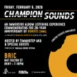 Champion Sounds: An Immersive Listening of Donuts (Prelude to DAF20) at BRIC ARTS thumbnail