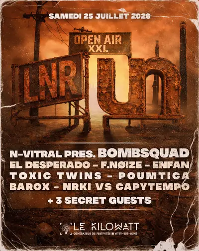 Undercore x LNR: OPEN AIR XXL Undercore x LNR: OPEN AIR XXL - EDM event at Le Kilowatt in Paris