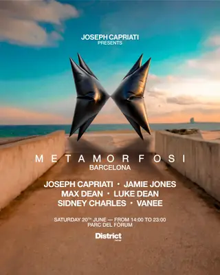 Joseph Capriati presents Metamorfosi - District (Sónar Week) at Parc del Fòrum