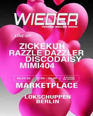 wieder: BOILER ROOM SETUP + MARKETPLACE at Lokschuppen Berlin