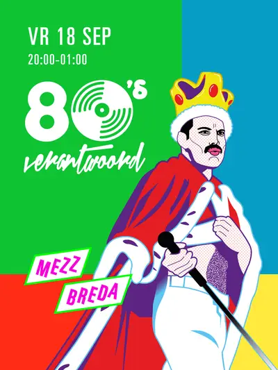 80's Verantwoord - EDM event at Mezz in Breda