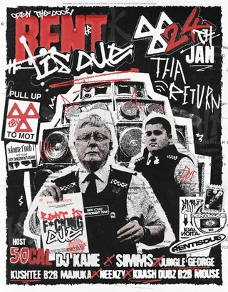 RENT IS DUE: THA RETURN at M.O.T RENT IS DUE: THA RETURN at M.O.T