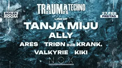 Trauma Techno - EDM event at TBA - NOX Aachen in Dubai