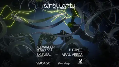 ◥◣SINGULARITY◥◣ ◥◣SINGULARITY◥◣ - EDM event at Tresor / Globus in Berlin