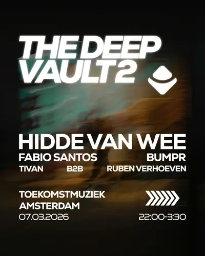 The Deep Vault 2 The Deep Vault 2 - EDM event at Toekomstmuziek in Amsterdam