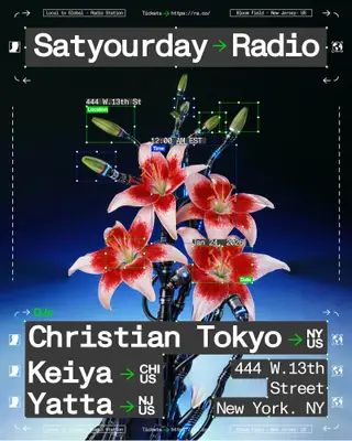 Satyourday Radio feat. Christian Tokyo, Keiya & YATTA at Le Bain