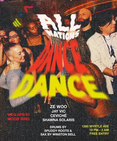 ALL NATIONS DANCE - EDM event at Mood Ring in New York
