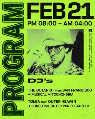 Outer Heaven presents: The Botanist at Outer Heaven