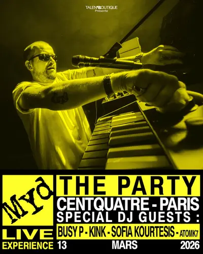 Myd Live Experience - The Party Myd Live Experience - The Party - EDM event at 104 CENTQUATRE in Barcelona