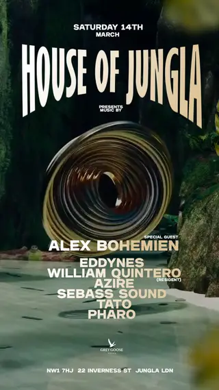 House of jungla at Jungla London