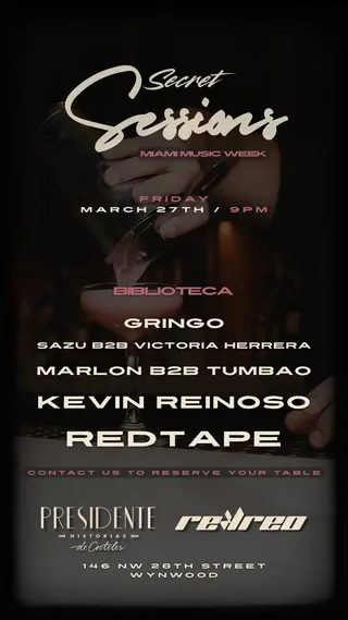 Miami Music Week at Presidente Bar Miami Music Week at Presidente Bar