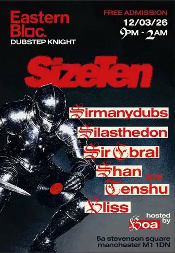 Sizeten Records presents at Eastern Bloc Records Sizeten Records presents at Eastern Bloc Records