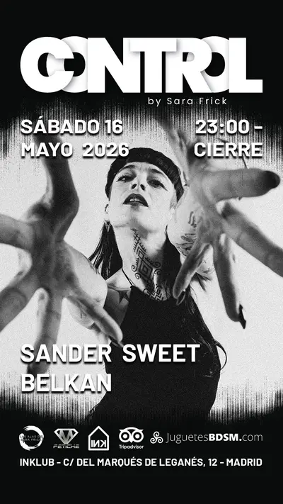Control by Sara Frick Control by Sara Frick - EDM event at Inklub Madrid in Madrid