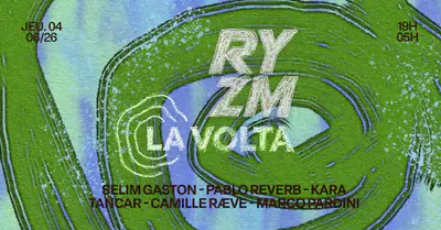 RYZM X LA VOLTA - EDM event at Panic Room in Paris