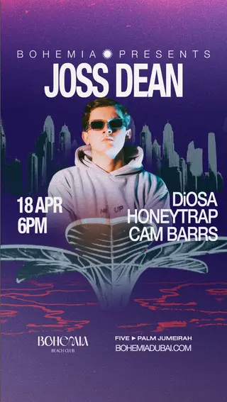 Bohemia presents Joss Dean at Bohemia Beach Club Bohemia presents Joss Dean at Bohemia Beach Club