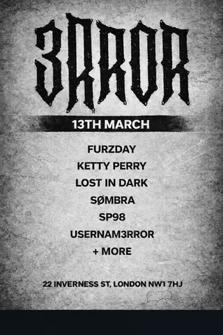 3Rror at Jungla London