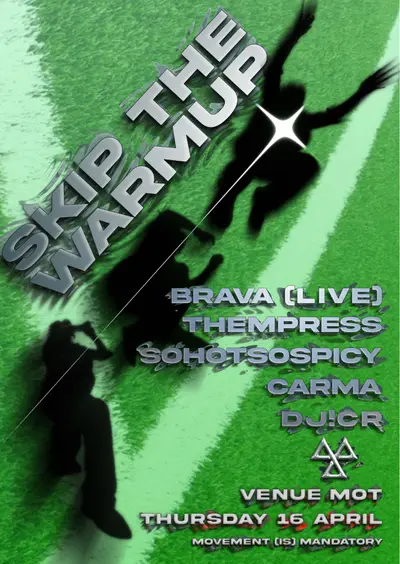 SKIP THE WARMUP - EDM event at M.O.T in London