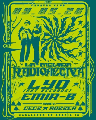 La Movida Radioactiva at Cadavra