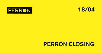 Perron Closing - EDM event at Perron in Rotterdam