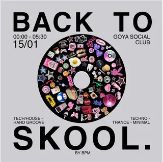 Back to Skool by BPM ESCP at Goya Social Club