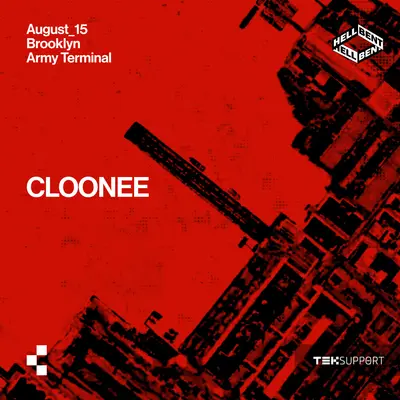 Teksupport: Cloonee (Hellbent) - EDM event at Brooklyn Army Terminal in New York