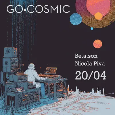Go Cosmic with Nicola Piva, Be.a.son - EDM event at Kashmir Lounge in Amsterdam